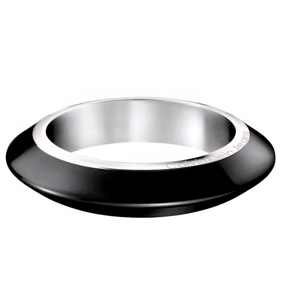 Calvin Klein Jewelry Women's Two-Tone Stainless Steel Bangle